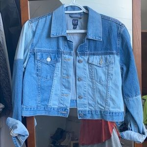 Gap crop denim jacket
